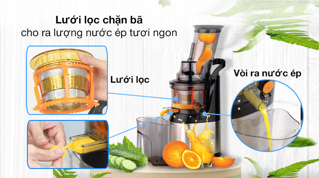 Máy ép chậm Kalite KL-565