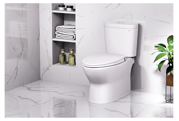 Bàn cầu 2 khối nắp rơi êm CD1320 CAESAR