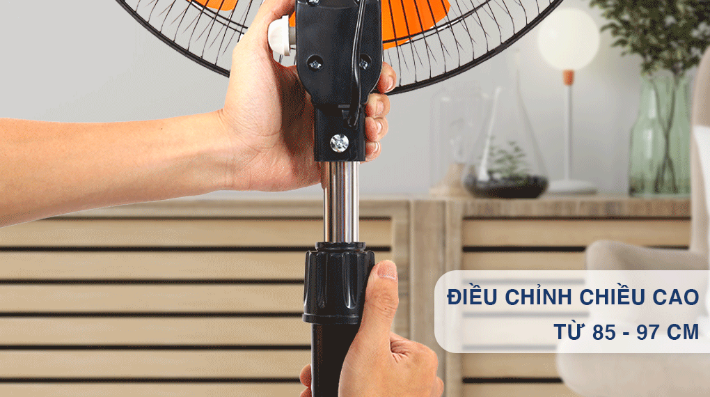 Quạt lửng Senko 7 cánh LTS1636 65W