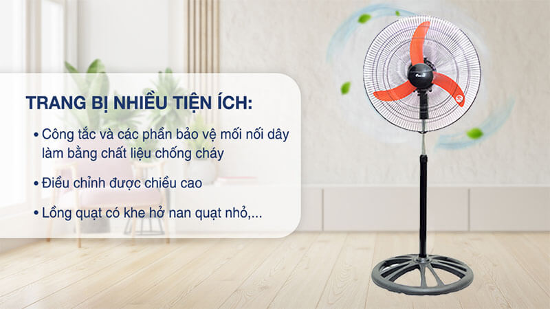 Quạt đứng công nghiệp Ching Hai HS920