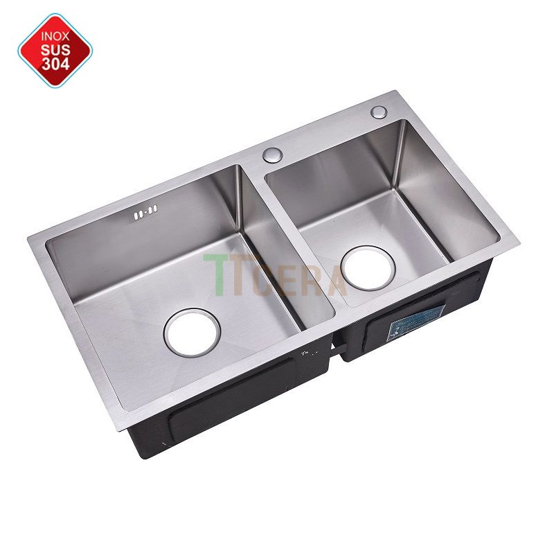 Chậu INOX 8245-304 Đều Mờ