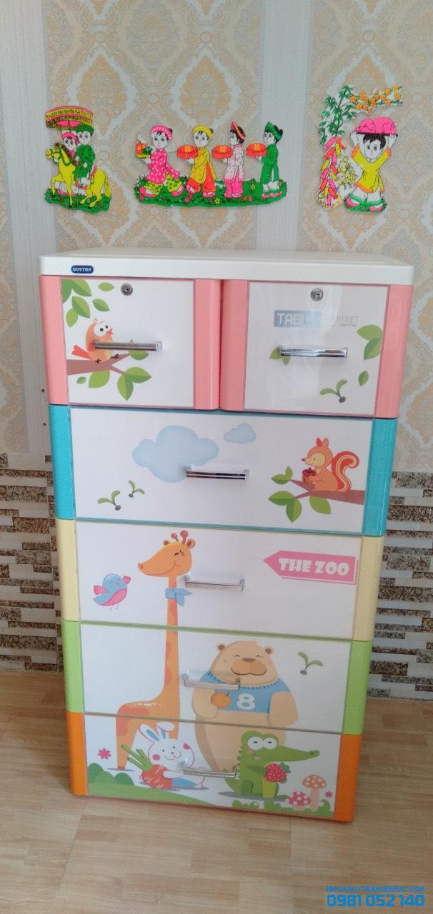 Tủ nhựa Duy Tân Mina 5 tầng (Vườn thú)