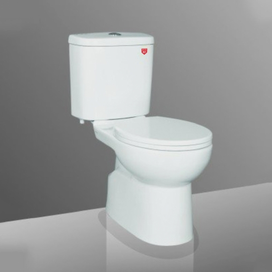 Bàn cầu 2 khối rời LT-302 Letton (Thân + két + nắp rơi êm)