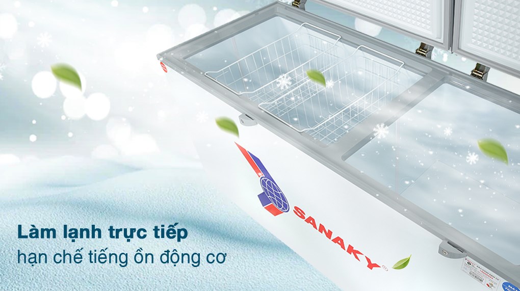 Tủ đông Sanaky Inverter 485 lít VH-6699W3