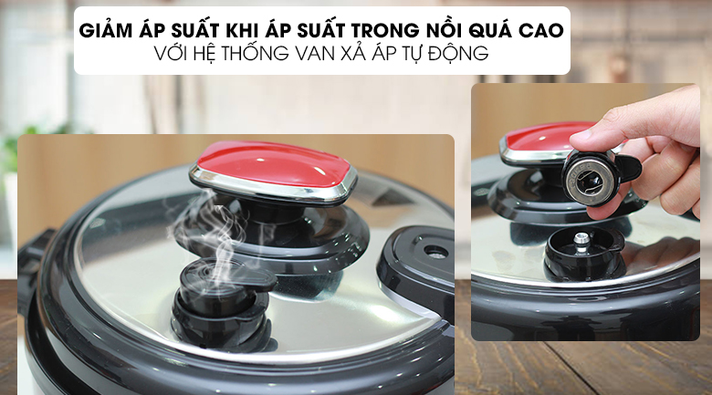 Nồi áp suất điện Sunhouse SHD-1552 5 lít