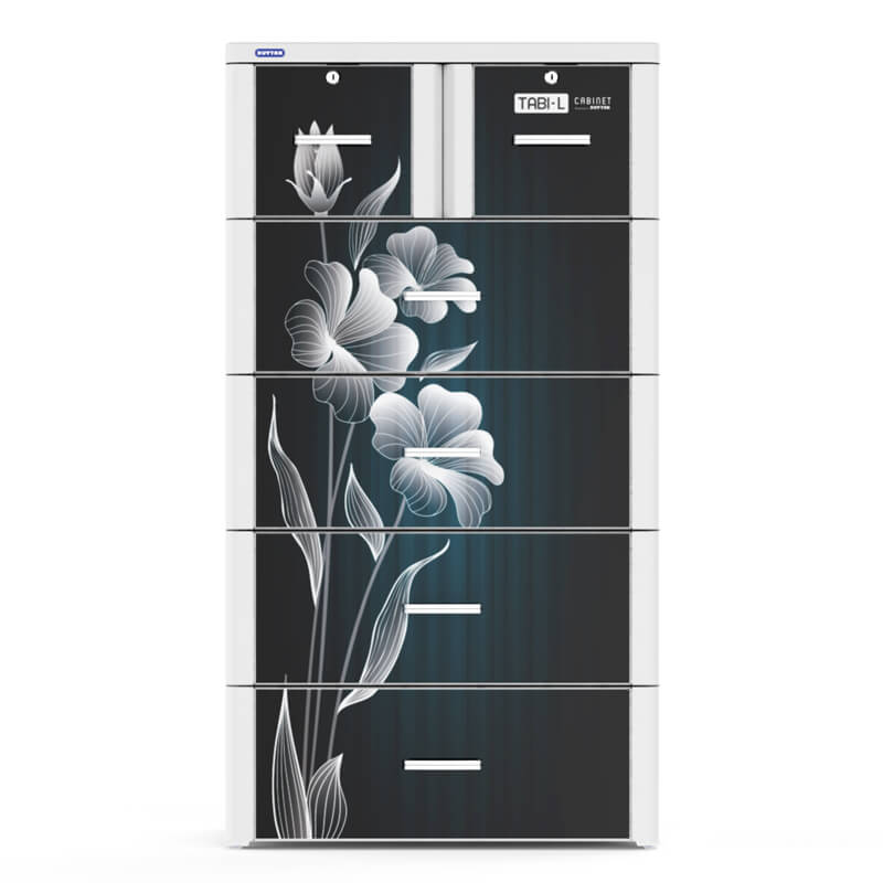 Tủ nhựa Duy Tân tabi L đen