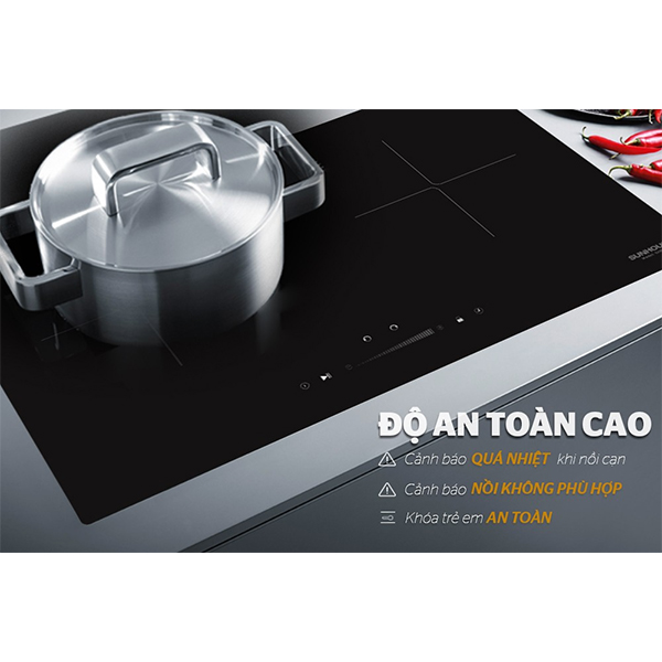 Bếp từ đôi Sunhouse SHB-DI02