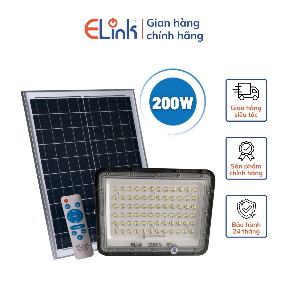 EDPS3-20060 Đèn pha năng lượng 200w As trắng ELINK