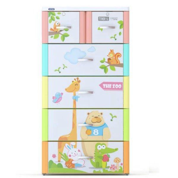 Tủ nhựa Duy Tân Mina 5 tầng (Vườn thú)