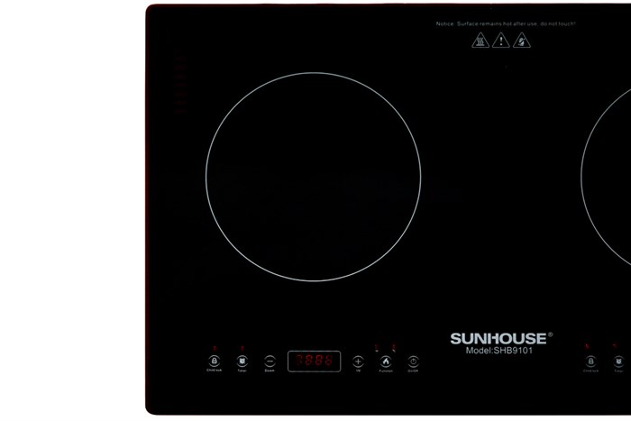 Bếp từ đôi lắp âm Sunhouse SHB9101