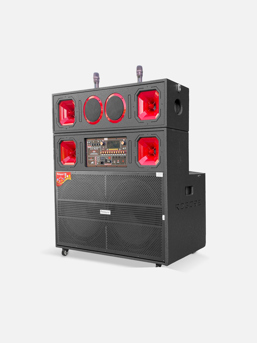 Loa kéo di động Redsound R2309E Bass đôi 5 tấc
