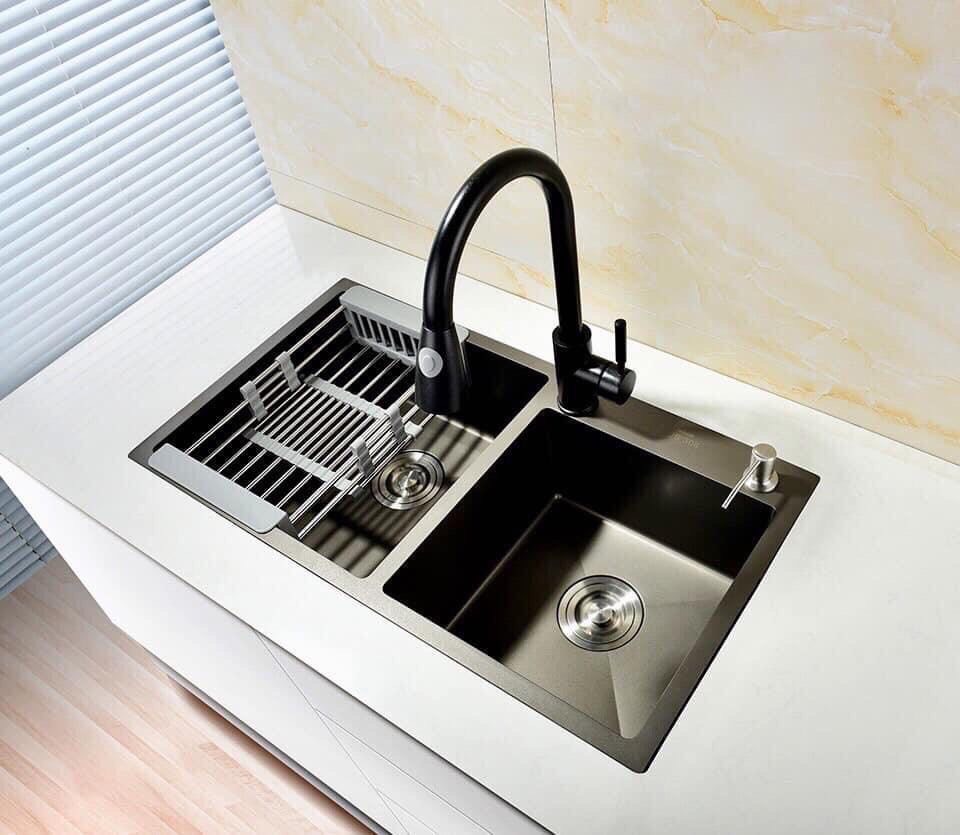 Chậu INOX 8245 NANO Đều