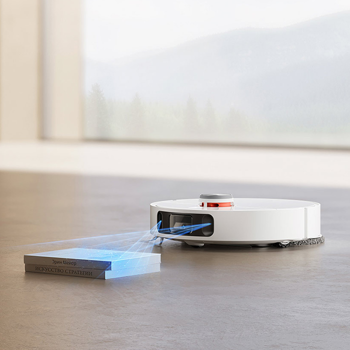 Robot hút bụi lau nhà tự giặt khăn Xiaomi Mijia 1S B116 có camera - Tự dọn rác