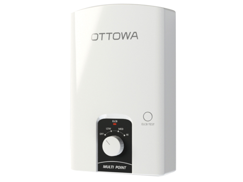 Máy nước nóng trực tiếp không có bơm trợ lực OTTOWA TM5502