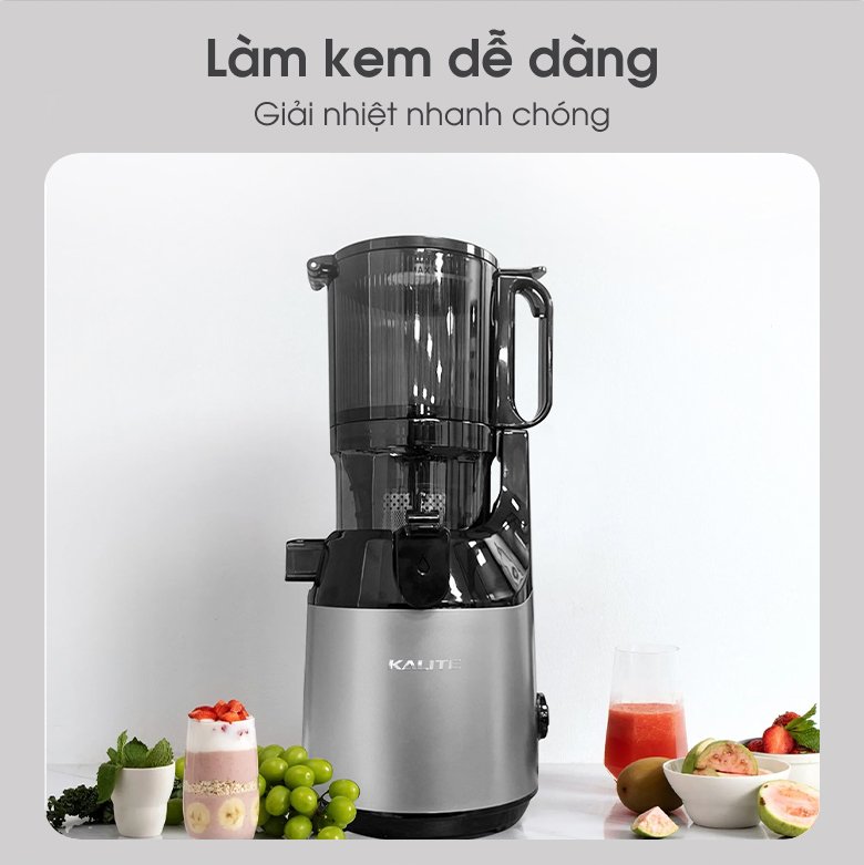 Máy ép chậm Kalite KSJ868 