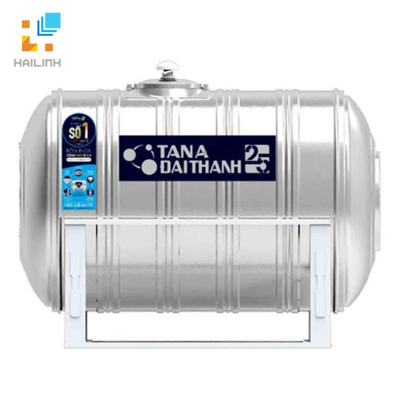 Bồn 1000L nằm INOX TA ĐT 25