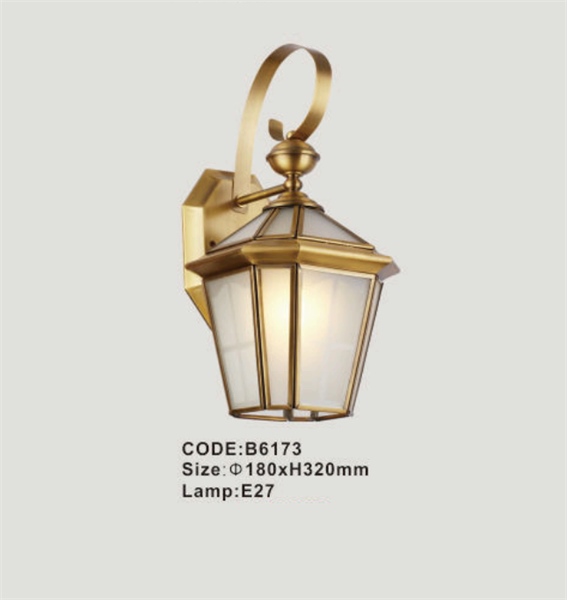 Đèn tường đồng B6173
