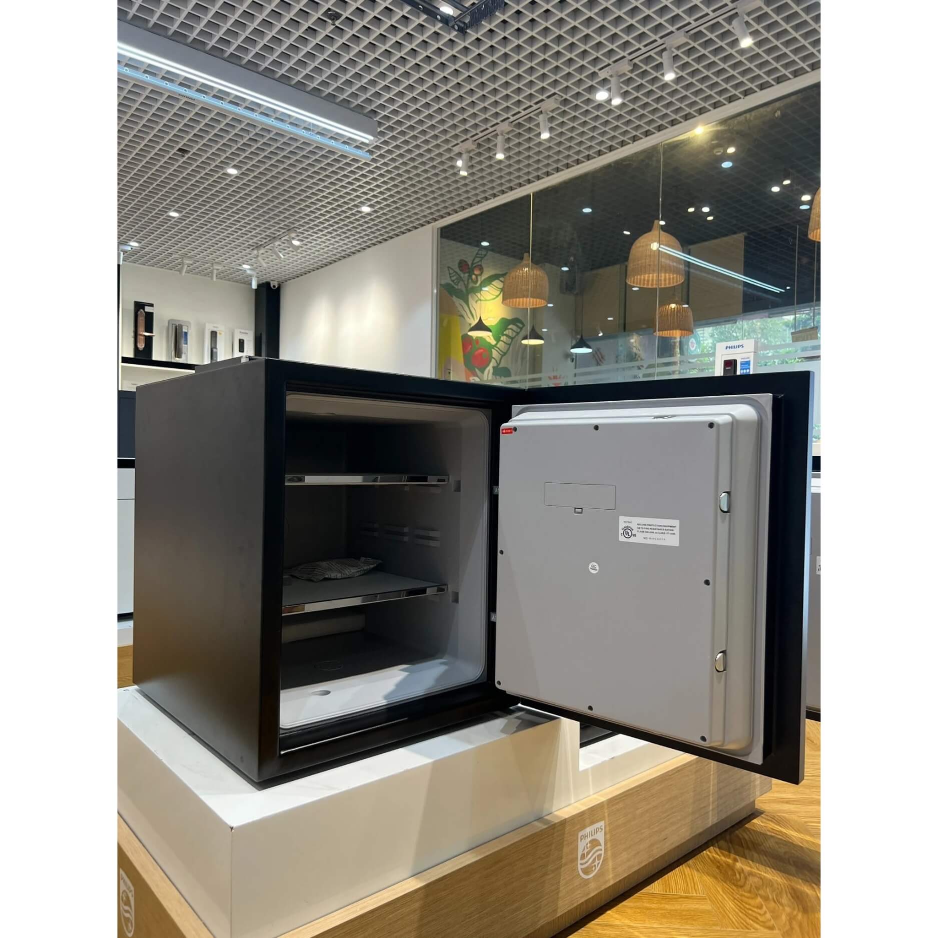 Két sắt nhập khẩu thông minh chống cháy Philips SBX501-5C0