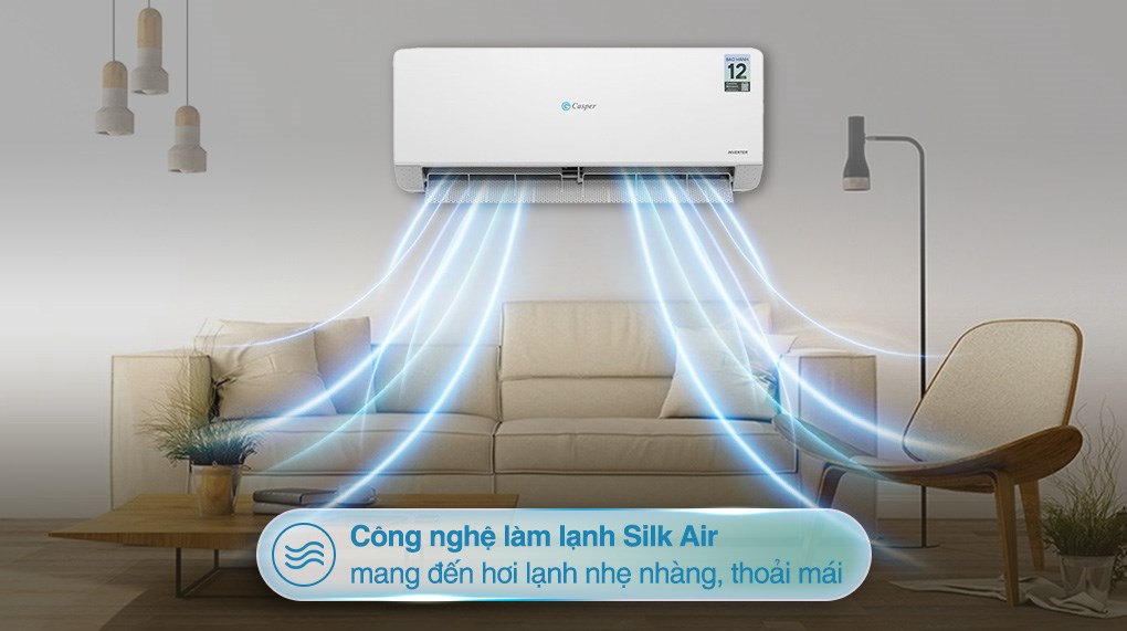 Máy lạnh Casper Inverter 1.5 HP QC-12IS36