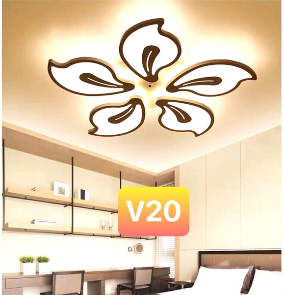 Đèn ốp trần 5 cánh xoài V20 DCT