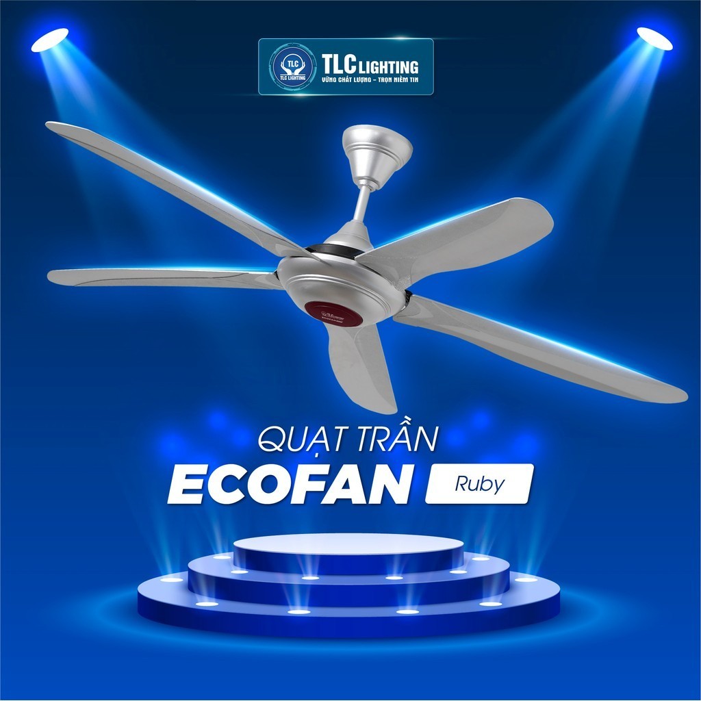 Quạt trần ECOFAN RUBY TLC