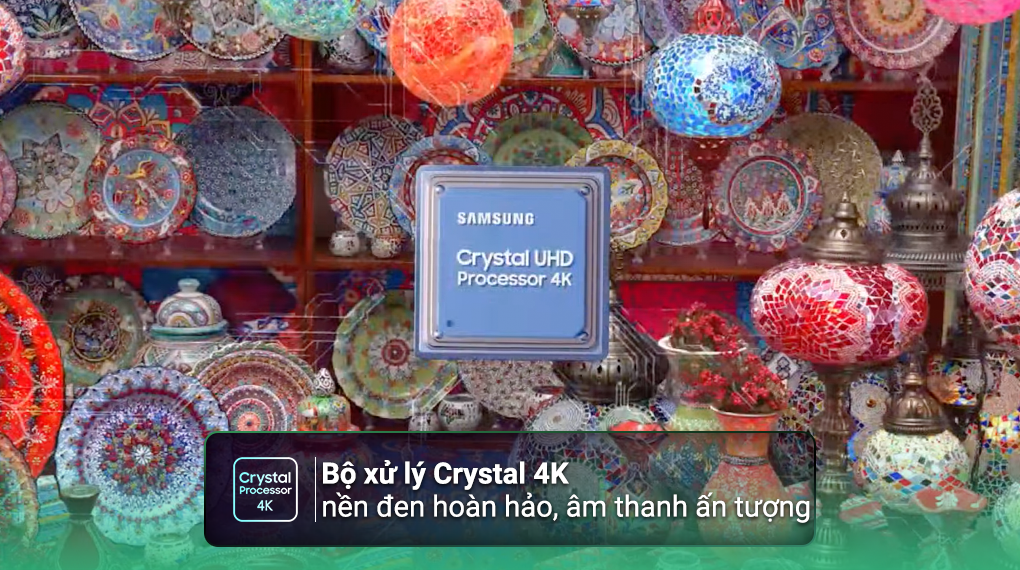 Smart Tivi Crystal UHD Samsung 4K 43 inch UA43CU8000