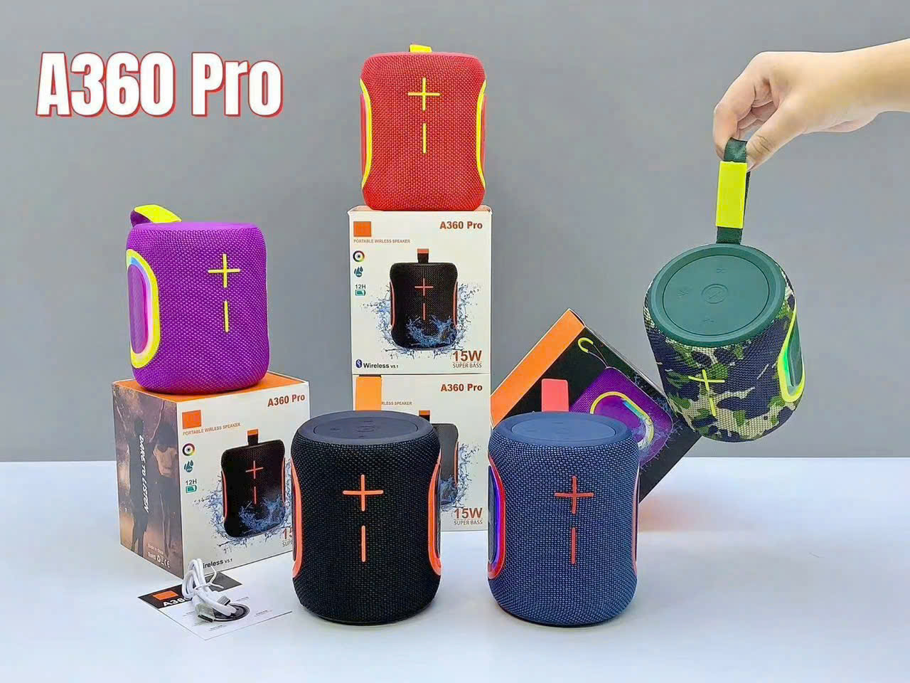 LOA BLUETOOTH A360 PRO