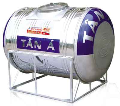 Bồn inox Tân Á – 1500L (Ø1140)