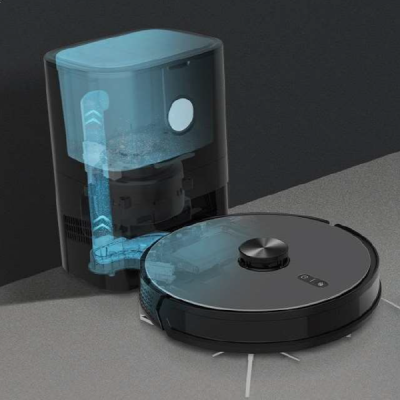 Robot hút bụi tự đổ rác Hubert HB-S68-B Plus - Của Đức
