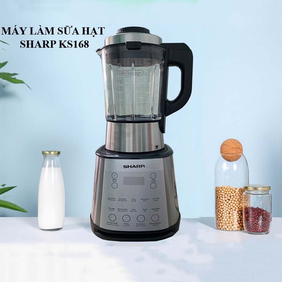 Máy xay sữa hạt Sharp KS-168