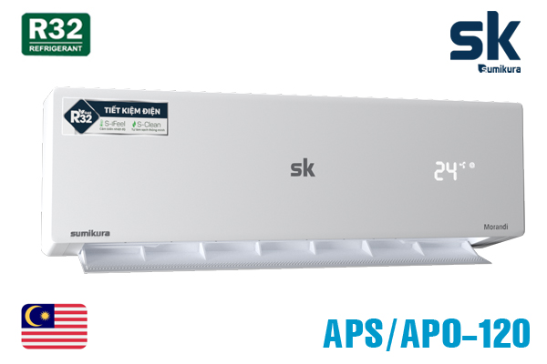 Điều hòa Sumikura APS/APO-120 12000BTU 1 Chiều (Morandi R32)