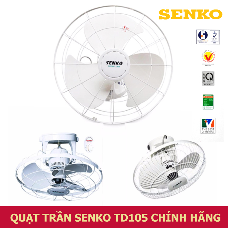 Quạt trần đảo SenKo TD105