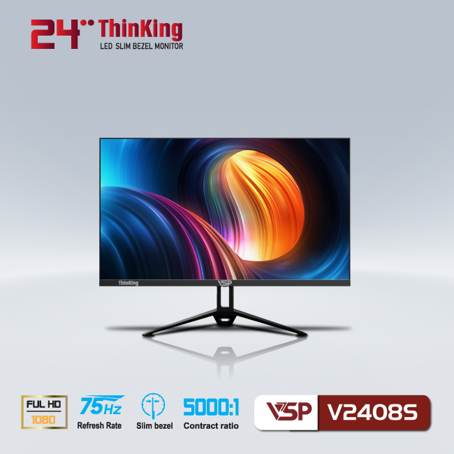 Màn hình VSP V2205H 21.5" IPS FHD 75Hz