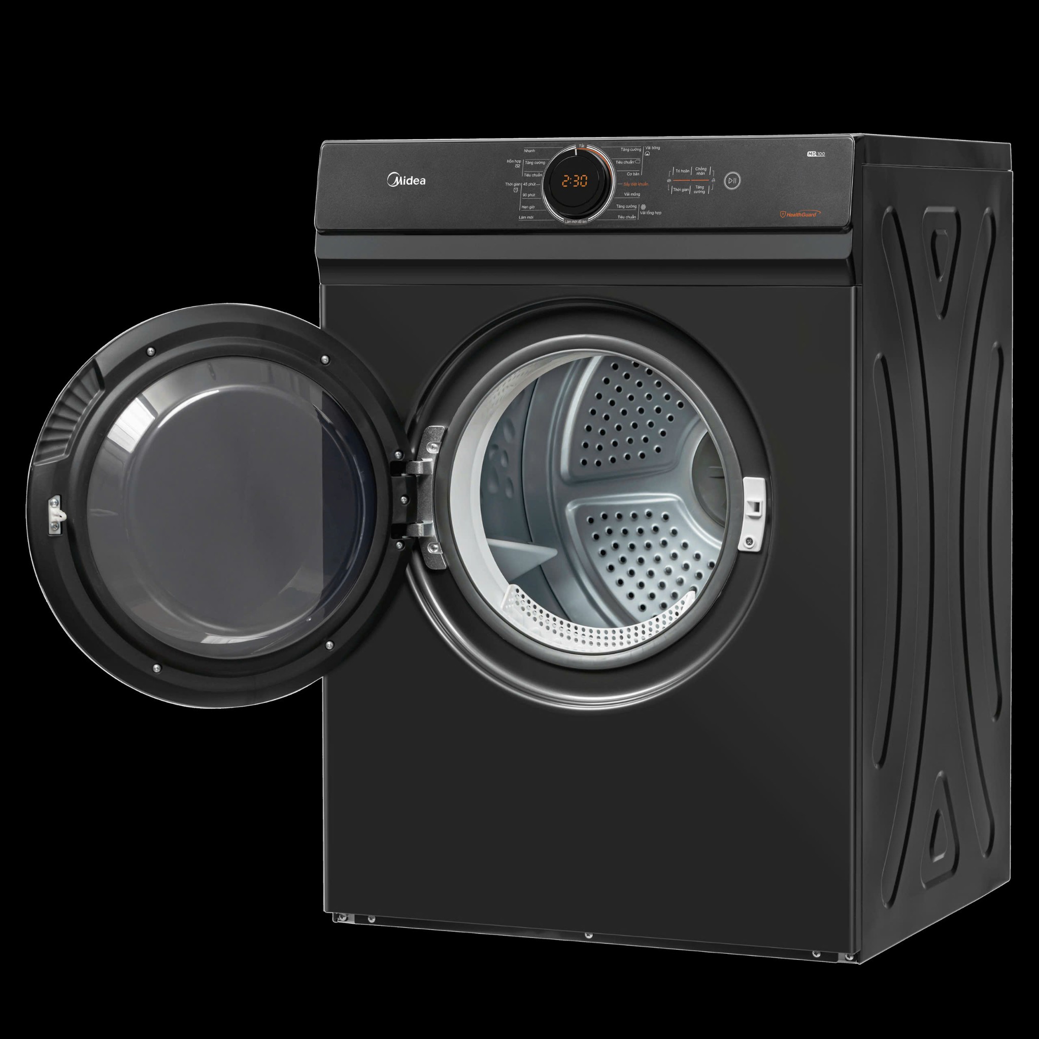 Máy giặt Midea MF200W105 10,5kg lồng ngang inverter