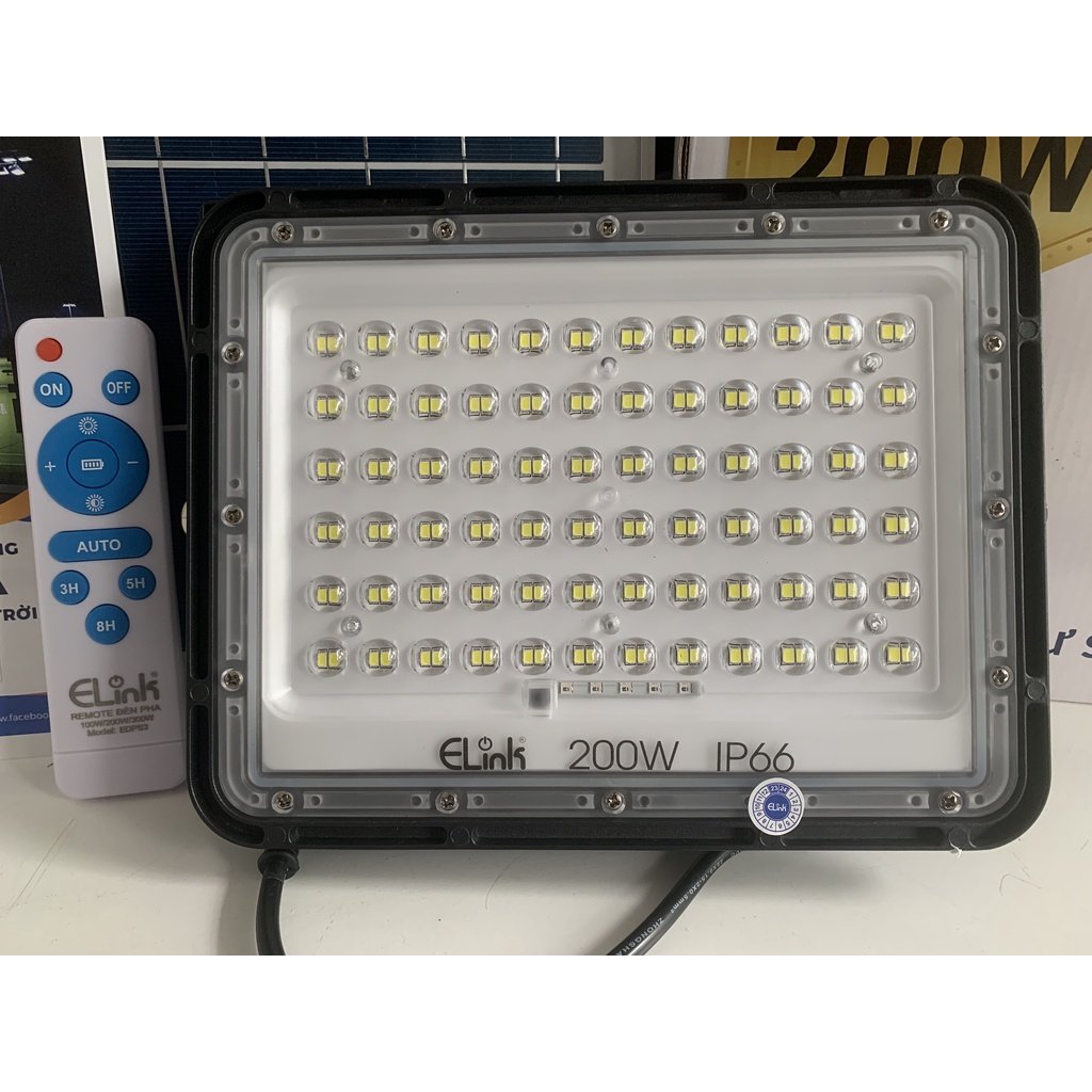 EDPS3-20060 Đèn pha năng lượng 200w As trắng ELINK