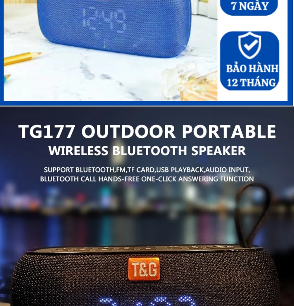 Loa Bluetooth Để Bàn TG177