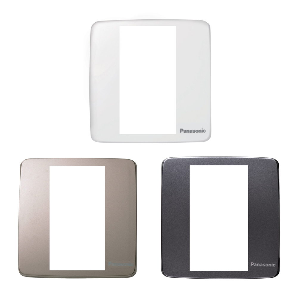 Mặt Công Tắc Panasonic WMT7813 Minerva Vuông 3 Thiết Bị