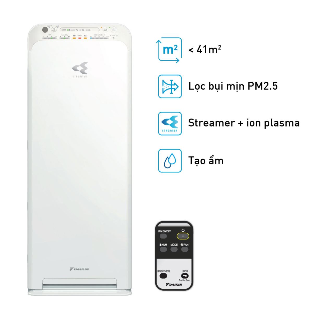 Máy lọc không khí Daikin MCK55TVM6 58W