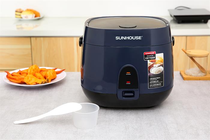 Nồi cơm nắp gài Sunhouse 1.8 lít SHD8611N