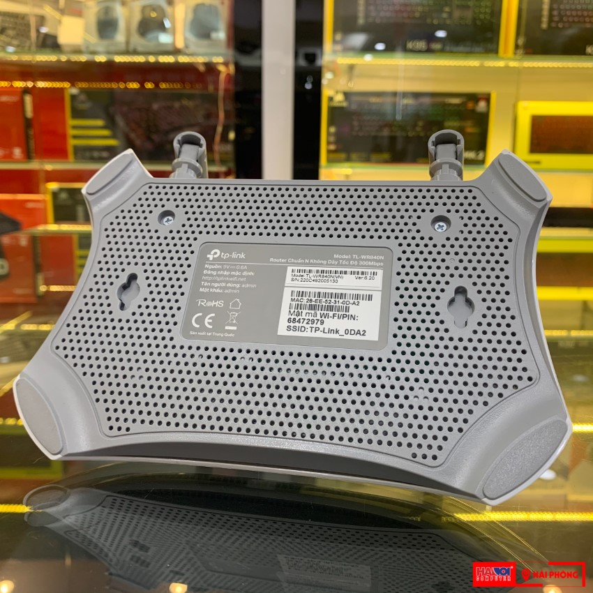 TL-WR840N Router Wi-Fi Chuẩn N Tốc Độ 300 Mbps
