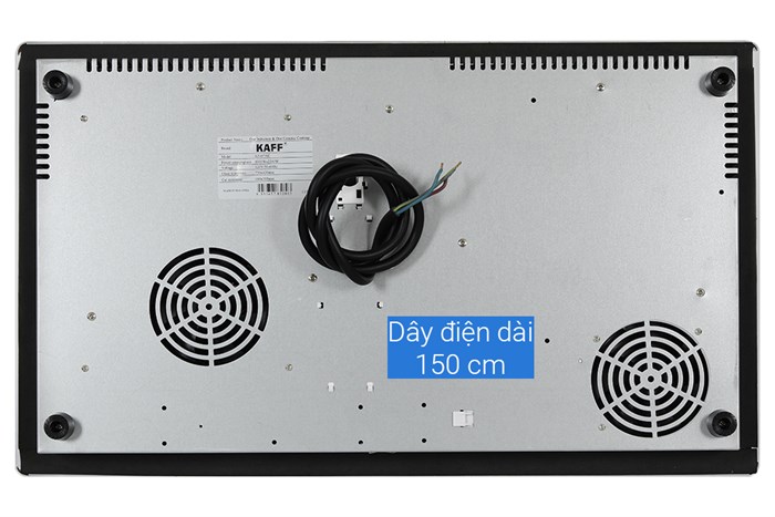 KF-073IC Bếp âm kính 01 từ + 01 hồng ngoại KAFF