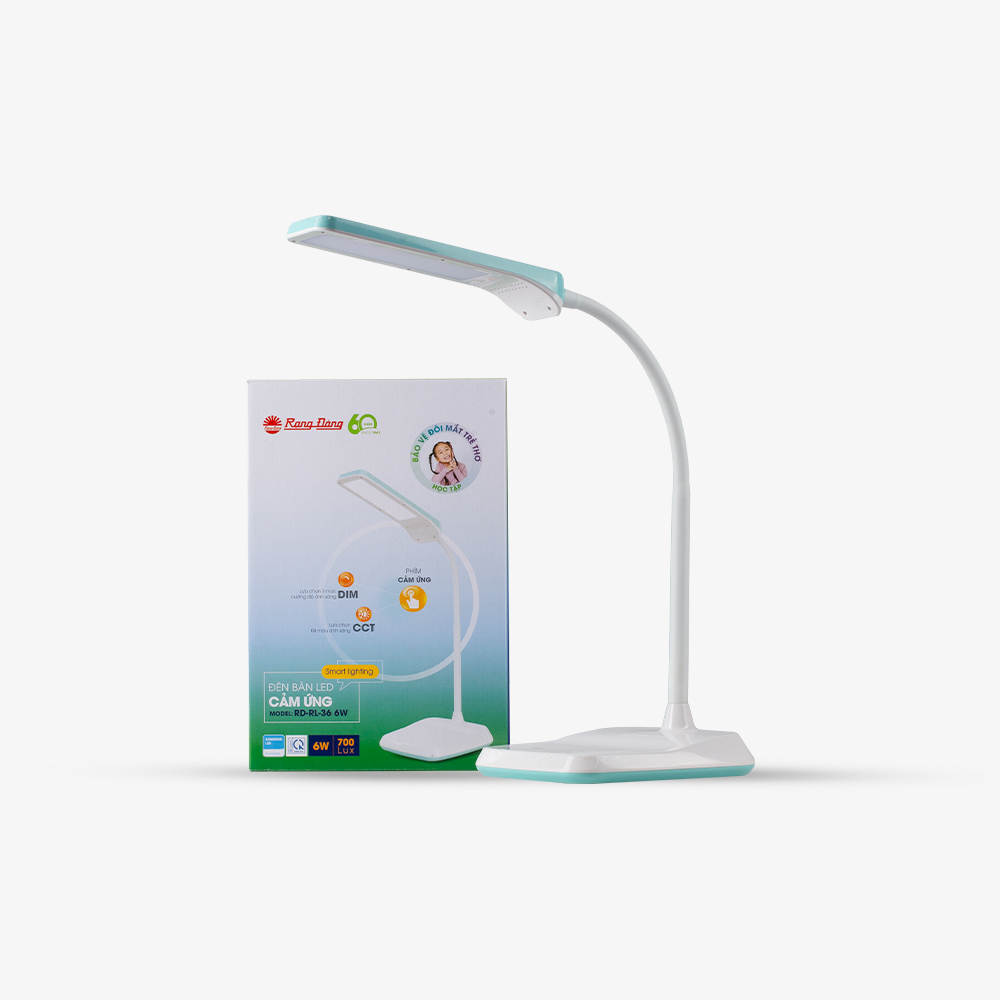 Đèn bàn LED Cảm ứng DIM CCT RD-RL-36 6W