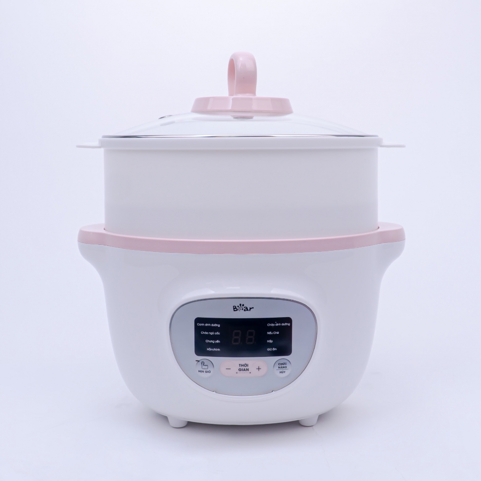 Nồi nấu cháo chậm Bear 1.6L Sube002