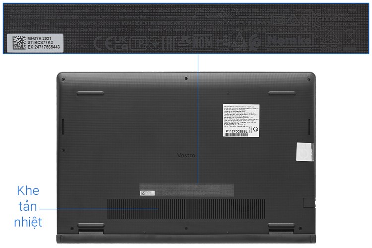 Laptop Dell Vostro 3510 i5 1135G7/8GB/256GB