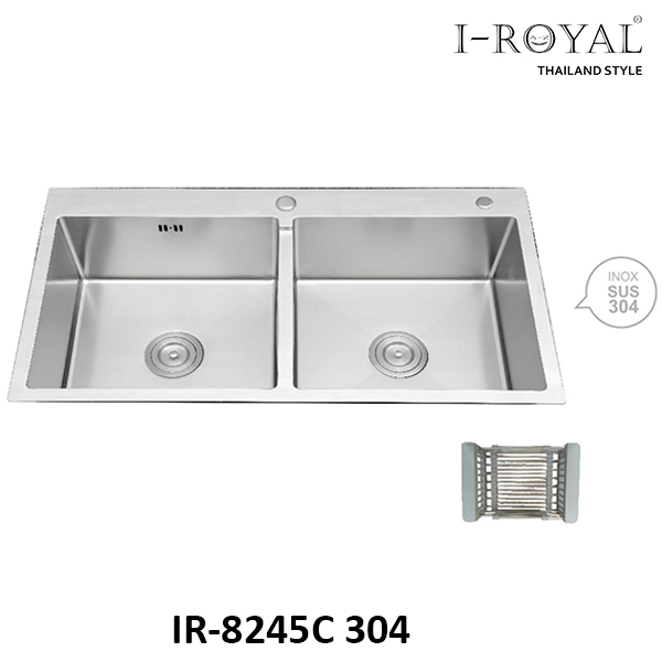 Chậu INOX 8245-304 Đều Mờ