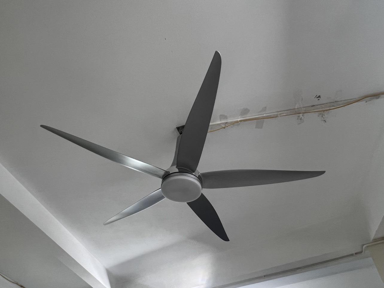 Quạt trần ECOVENTO Hoa Lan – Màu bạc