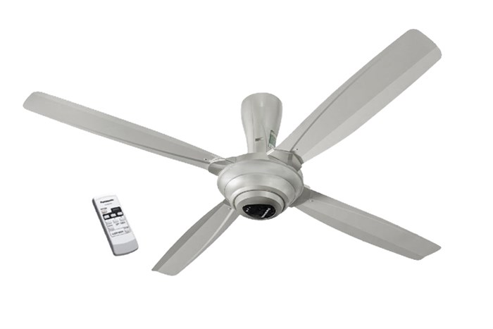 Quạt trần Panasonic 4 cánh F-56MPG-S Bạc 59W
