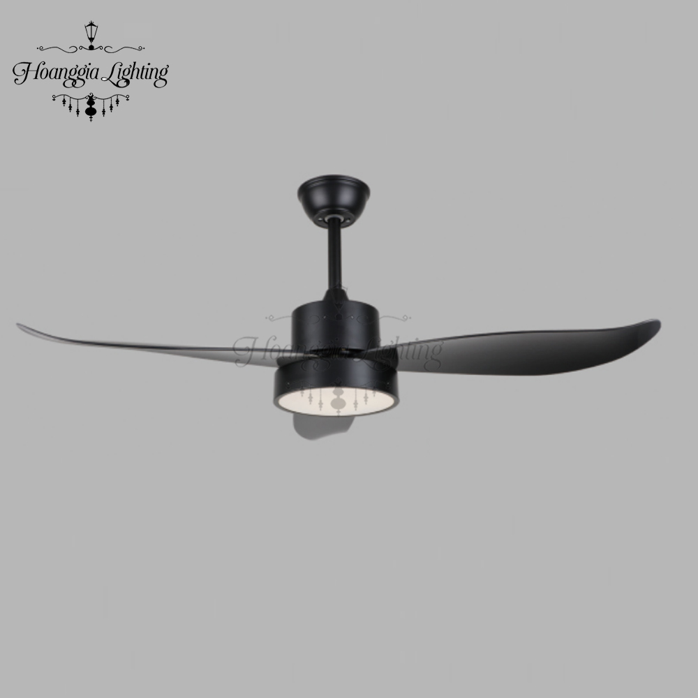 Quạt trần đèn trang trí JR048 Slister có Remote