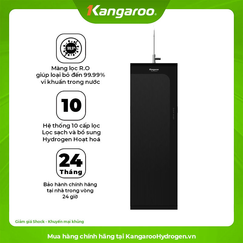 Máy lọc nước Kangaroo Hydrogen KG100HC2