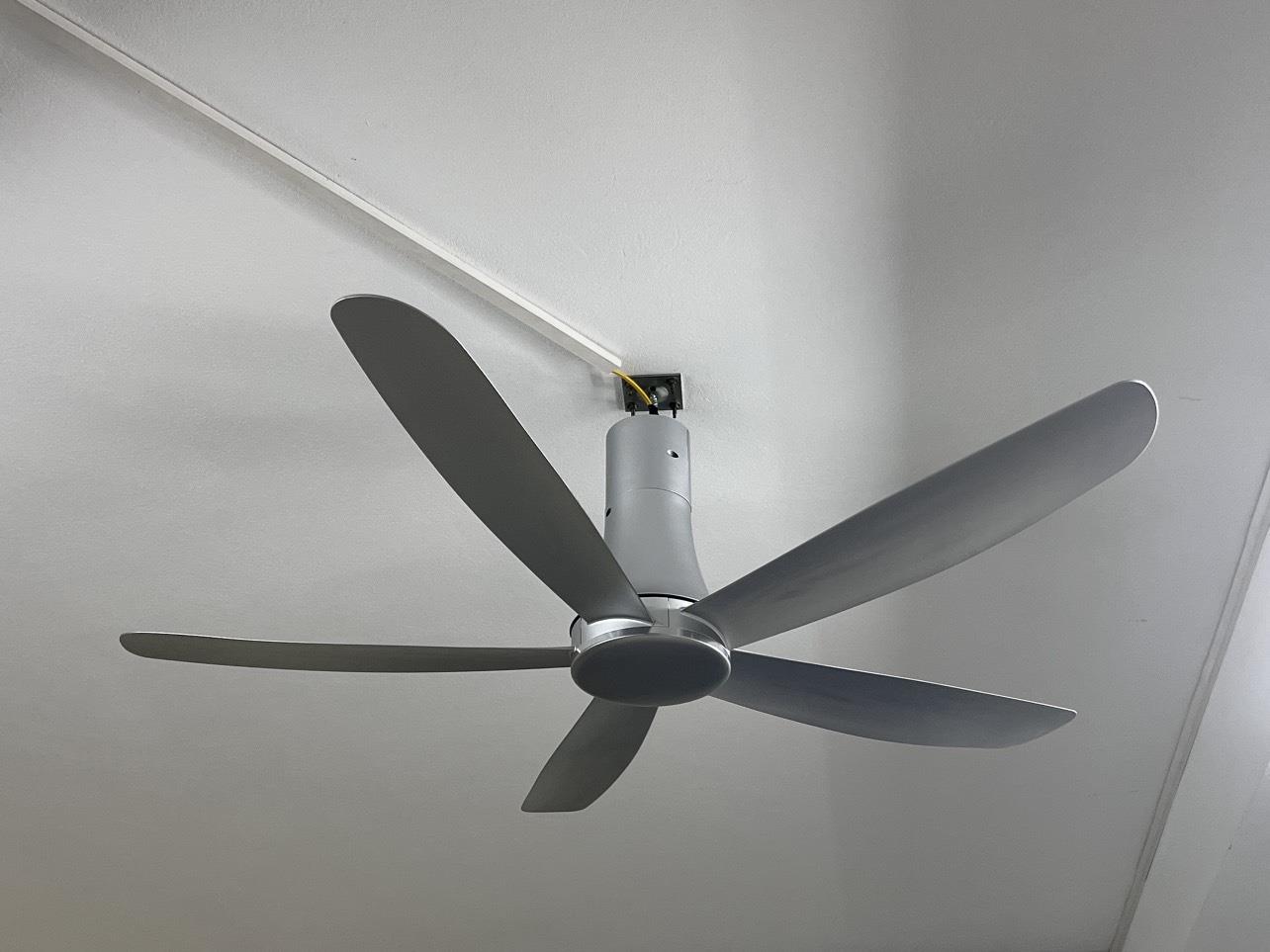 Quạt trần TLC ECOVENTO Hoa Cúc Màu bạc